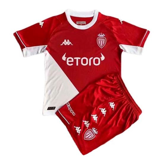Camiseta AS Monaco Primera Equipación Niño 2021/2022